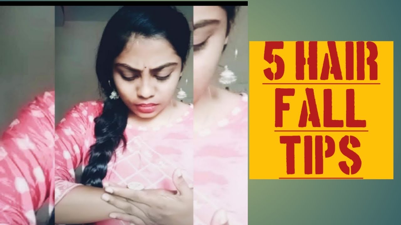 HAIR FALL AND HAIR GROWTH IN TELUGU | 5 AMAZING TIPS | KOTHAPUDI SNEHA