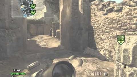 MW3-face off maps 2v2 QS online part 2