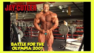 JAY CUTLER - SHOULDER AND TRICEPS WORKOUT - BATTLE FOR THE OLYMPIA 2001 DVD