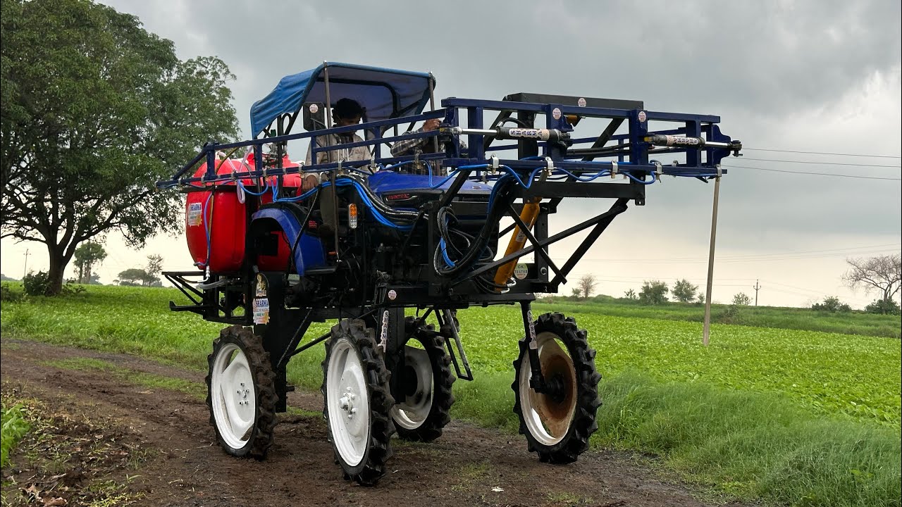 Boom sprayer for cotton (कपास के लिए स्प्रेयर) By Sharma agricultural ...