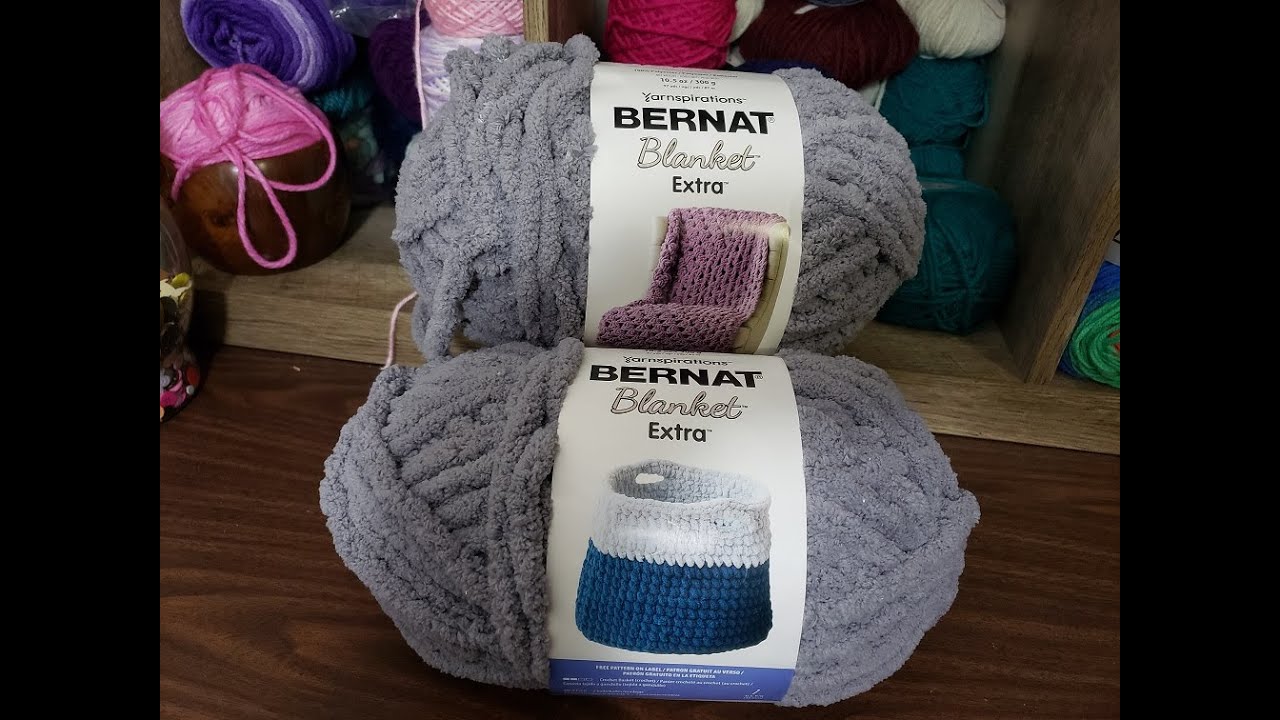 Stitches that work well with Bernat Blanket Extra 