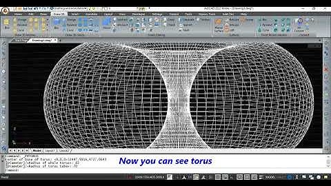 How to draw torus facet model meshes in ActCAD - ActCAD 3D