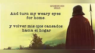 Wishbone Ash - Throw down the sword - lyrics + sub español