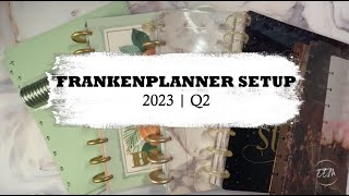 Frankenplanner | Setup With Me (SWM) | 2023 Q2 | Happy Planner