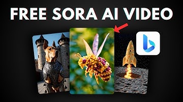 How to Create AI Videos with Sora for FREE Without ChatGPT Subscription - Bing App Method