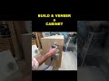 How to veneer a cabinet diy woodworking homeimprovement