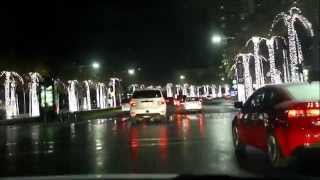 Dubai Mall at Night - Dubai fountain Show