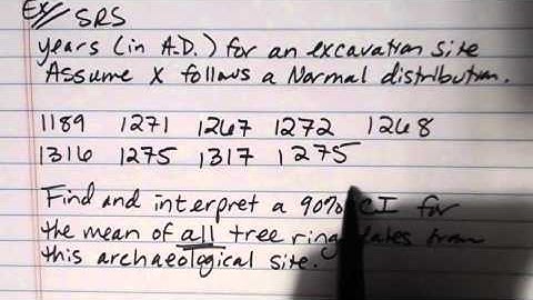 Estimating Mu When Sigma is Unknown