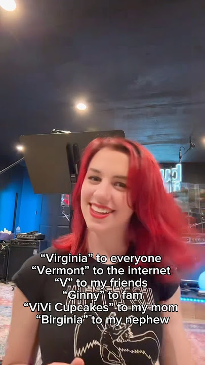 I’m Virginia aka Vermont 😌 #NicknameTrend