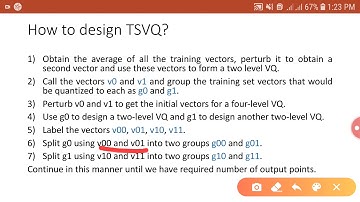 How to design TSVQ?