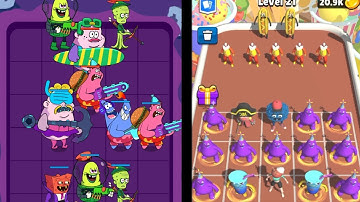 Merge Master Monster Battle vs Merge Grimace Run ⭐ Gameplay Walkthrough