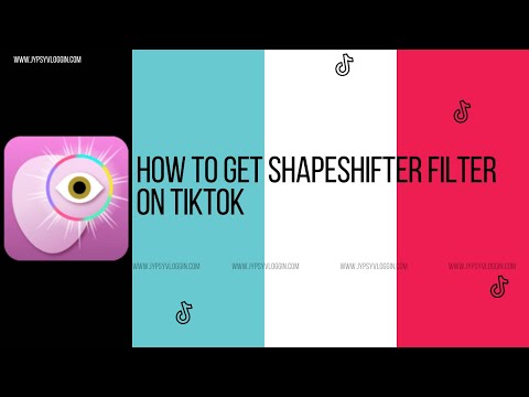 How To Get Shapeshifter Filter On Tiktok Jypsyvloggin