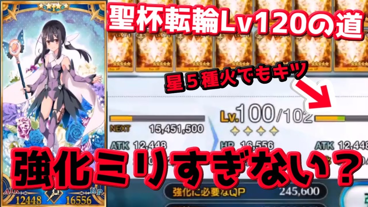 Fgo 推し鯖lv1の道が鬼畜すぎた 1 聖杯転輪 Youtube