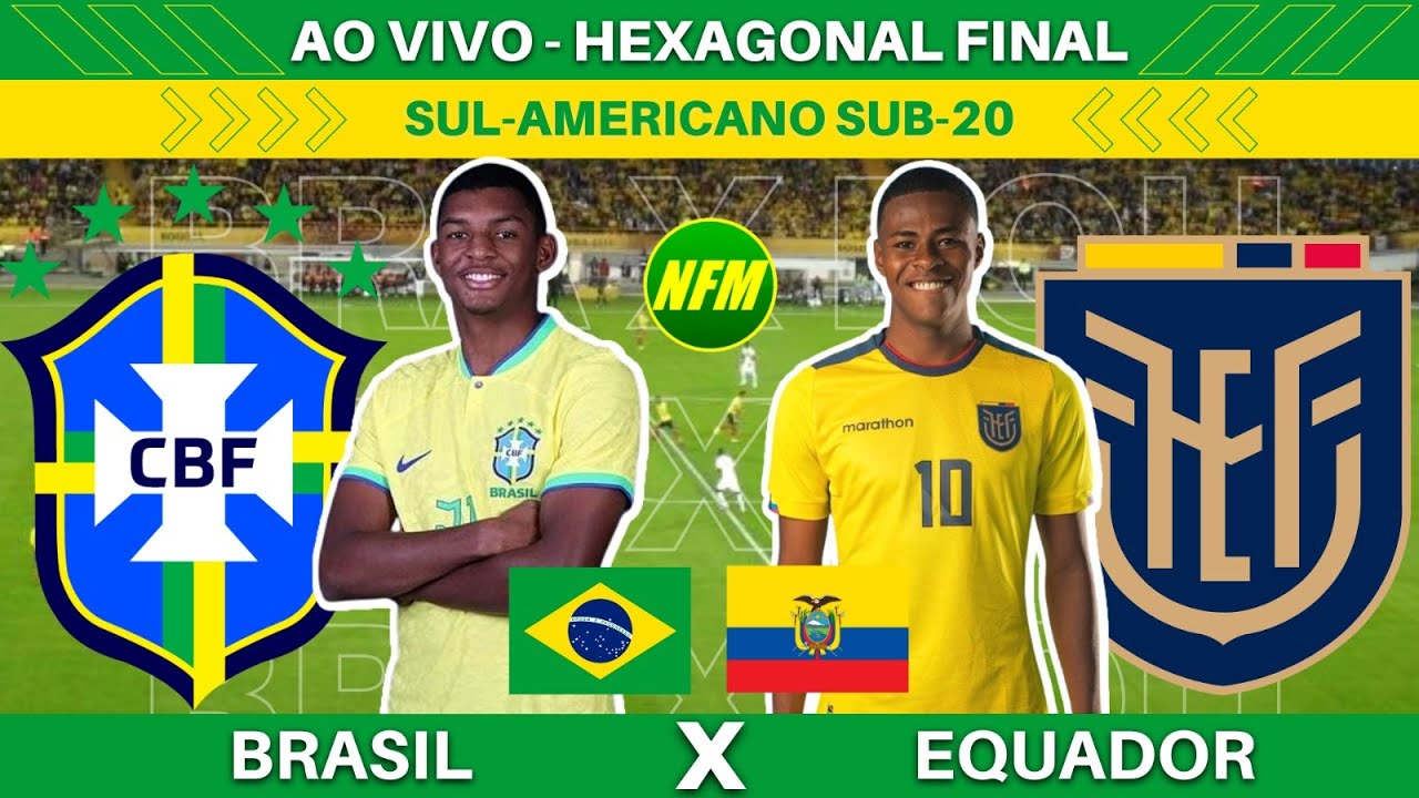 Os convocados da seleção brasileira para o Sul-Americano Sub-20