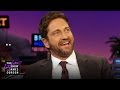 gerard butler nearly lost his aunt at a premiere