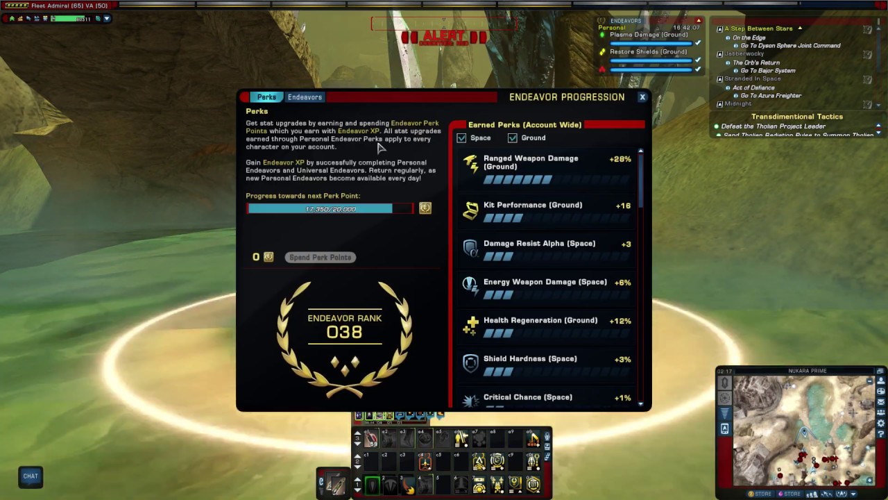 STO bug Personal Endeavor Shield Healing (Ground) YouTube