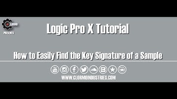 How to Easily Find the Key Signature of a Sample (Logic Pro Tutorial)