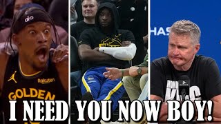 Extreme Disrespect Steve Kerr Calls On Jonathan Kuminga After Jimmy Butler Tears Acl