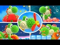 Poochy & Yoshi’s Woolly World - All Transformations Gameplay