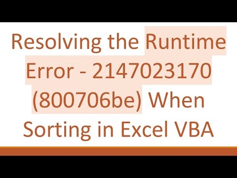 Resolving the Runtime