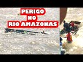 PERIGO NO RIO AMAZONAS.DANGER IN THE AMAZON RIVER.アマゾン川の危険.อันตรายต่อแม่น้ําอเมซอน