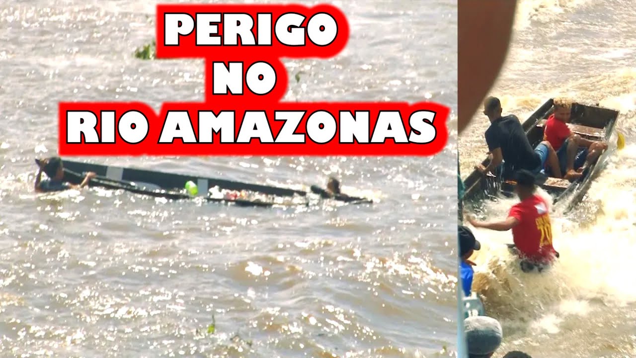 PERIGO RIO AMAZONAS.DANGER IN THE AMAZON RIVER.アマゾン川の危険.อันตรายต่อ