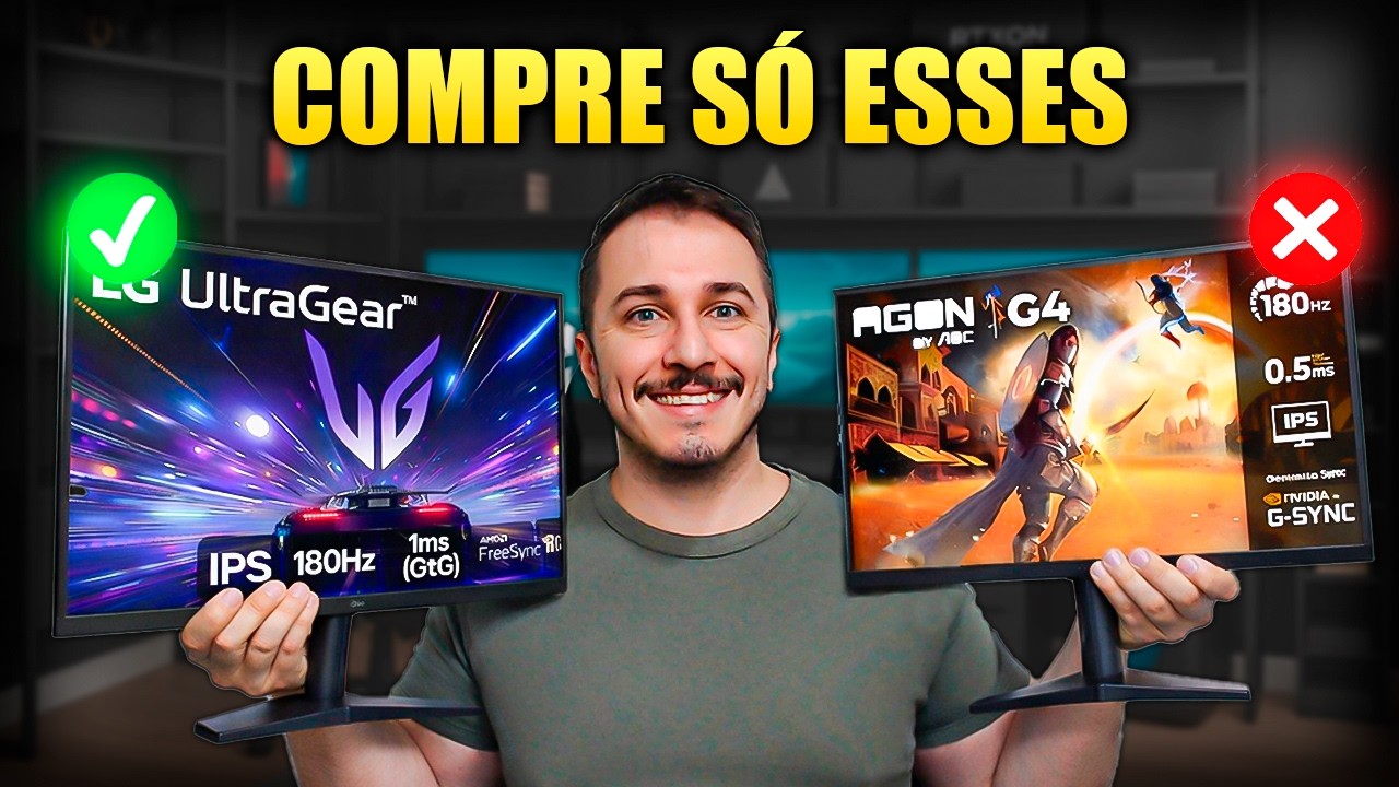 MONITOR CUSTO BENEFICIO 2026 | TOP 7 MELHORES MONITORES CUSTO BENEFICIO ...