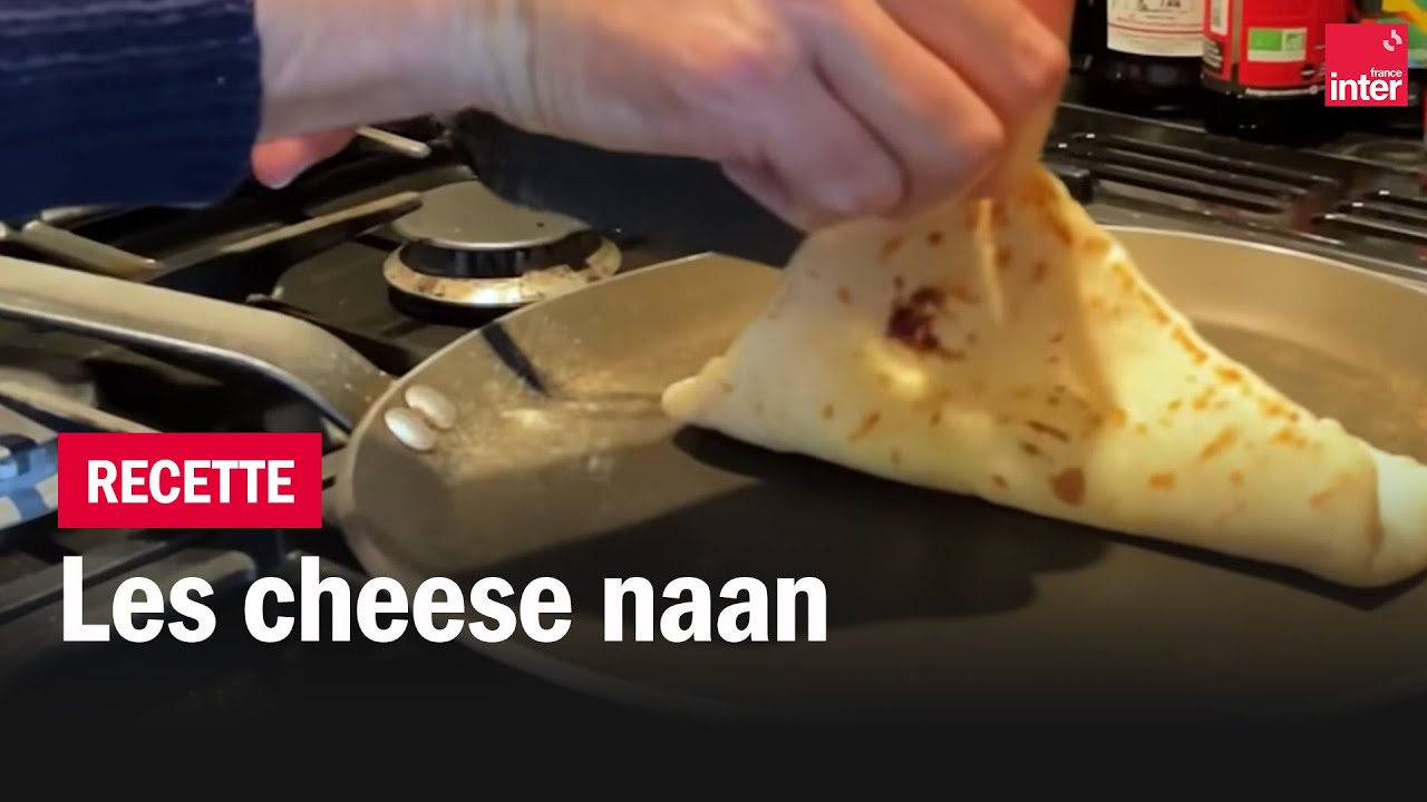 🫓 CHEESE NAAN 🫓- Les recettes de François-Régis Gaudry