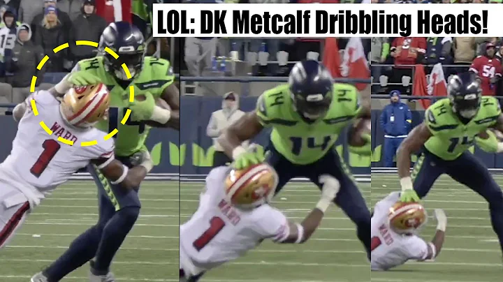 LMFAO: Seattle's DK Metcalf Dribbling Grown Men's ...