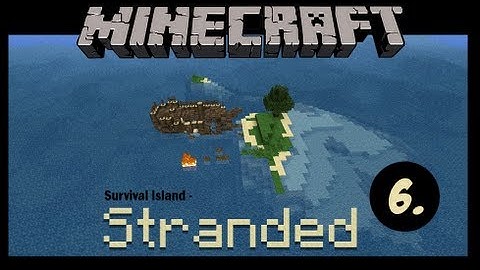 Exploring the Mineshaft - Minecraft Survival Island - Part 6
