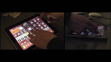 KORG iELECTRIBE for iPad: Performing with a Pattern Set