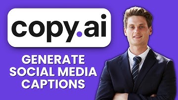 NEW! How to Generate Social Media Captions in Copy.ai (2025) 📱 | AI-Powered Social Media Marketing