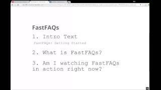 Scot's Scripts FastFAQs Miva Merchant Module: Getting Started