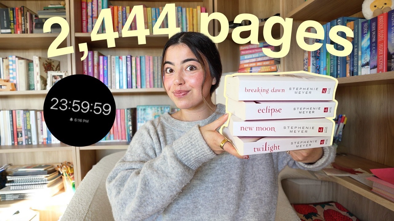 Я прочитала всю серию «СУМЕРКИ» за 24 часа...