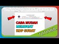 Cara Mudah Membuat Kop Surat di MS.Word 2013