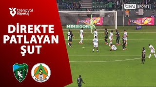 Ahmet Oğuz& Gelişine Muhteşem Şutu Direkten Döndü L Kocaelispor - Alanyaspor Resimi