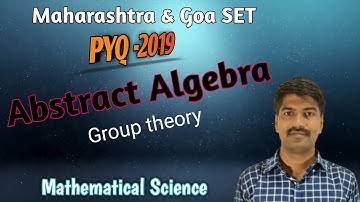 Modern Algebra || Mathematical Science || MHSET 2019