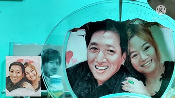 Bức tranh cát làm tặng chú 8 sang  theo yêu cầu của fan hâm mộ từ hàn quốc.