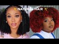 4c/4b hair styles compilation✨ curly/coily hair routine✨4b/4c hair tips and tricks/hacks compilation