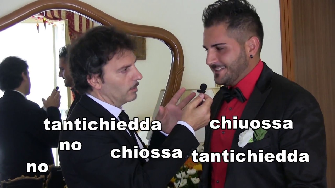 Il backstage nella città senza H . Rosario e Concetta