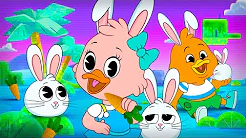 La Ronda de los Conejos | La Patita Lulú | Canciones Infantiles Toy Cantando