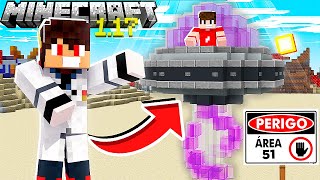 O PRIMEIRO OVNI DA AREA 51 no MINECRAFT 1.17 - Creative Squad 97