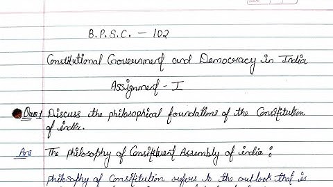 BPSC 102 solved Assignment 2021-22| BPSC 102 ignou handwritten assignment 2021-22| IGNOU BPSC 102