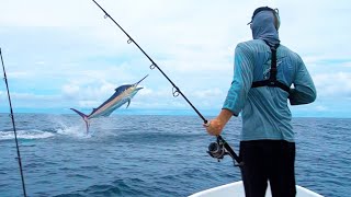 500-Pound Marlin Surprise - Offshore Fishing an Uninhabited Coast in Panama