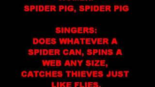 Spider Pig+Lyrics