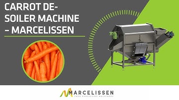 Carrot De-Soiler Machine – Marcelissen
