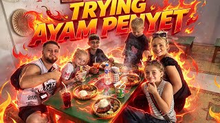 🇮🇩FIRST TIME TRYING INDONESIA’S FAMOUS AYAM PENYET IN JAKARTA!🔥🥵 Family Travel Vlog