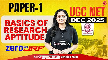 UGC NET Paper 1 | Research Aptitude UGC NET Paper 1 | Basics Of Research Aptitude UGC NET By Anshika