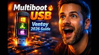 Create Multiboot USB 🔥  | Ventoy Download &amp; Install (2026 Guide)