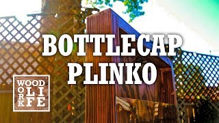 DIY Bottlecap Plinko Yard Game | Woodworking Builds